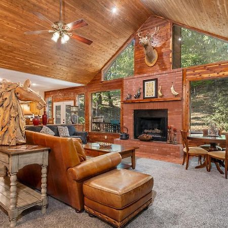 Luxury Rock Creek Cabin W Deck By Lake Hamilton Hot Springs Eksteriør billede