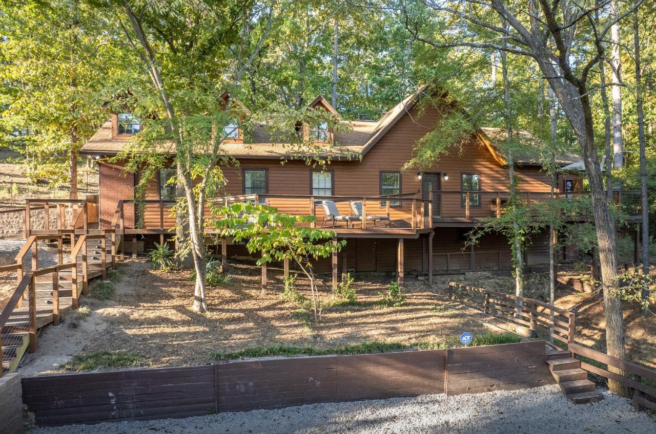 Luxury Rock Creek Cabin W Deck By Lake Hamilton Hot Springs Eksteriør billede