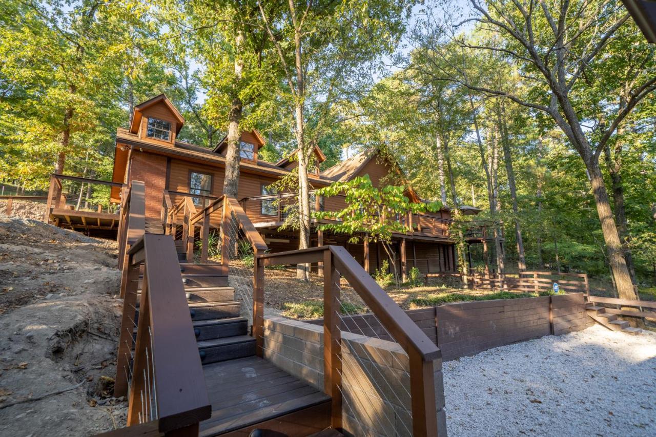 Luxury Rock Creek Cabin W Deck By Lake Hamilton Hot Springs Eksteriør billede